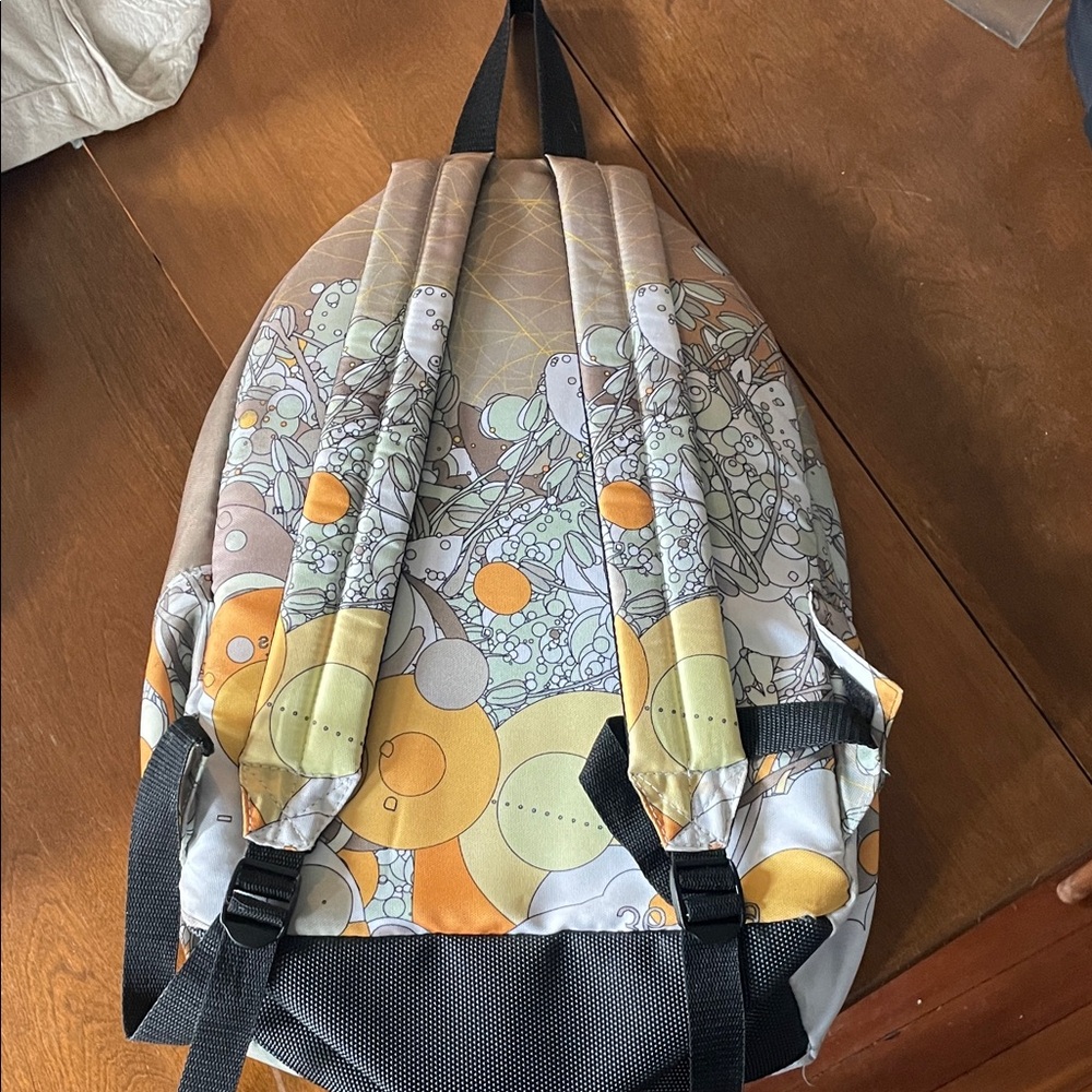 Stylish Multicolor Backpack - Picture 3 of 4